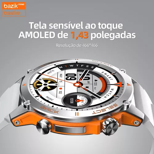 RELÓGIO SMARTWATCH BAZIK PRIME S37 ULTRA MAX